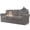 Light Grey-Large, variant on Black Large 7 Piece Stretch Washable Couch Slipcover Set for 3 Cushion Sofas