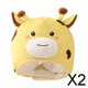 thumbnail image 1 of 2xPrecioso Sombrero De Peluche Con Forma De Ciervo, Accesorio De Fotografía De Peluche Para Niños, Cosplay De Año Nuevo, 1 of 10