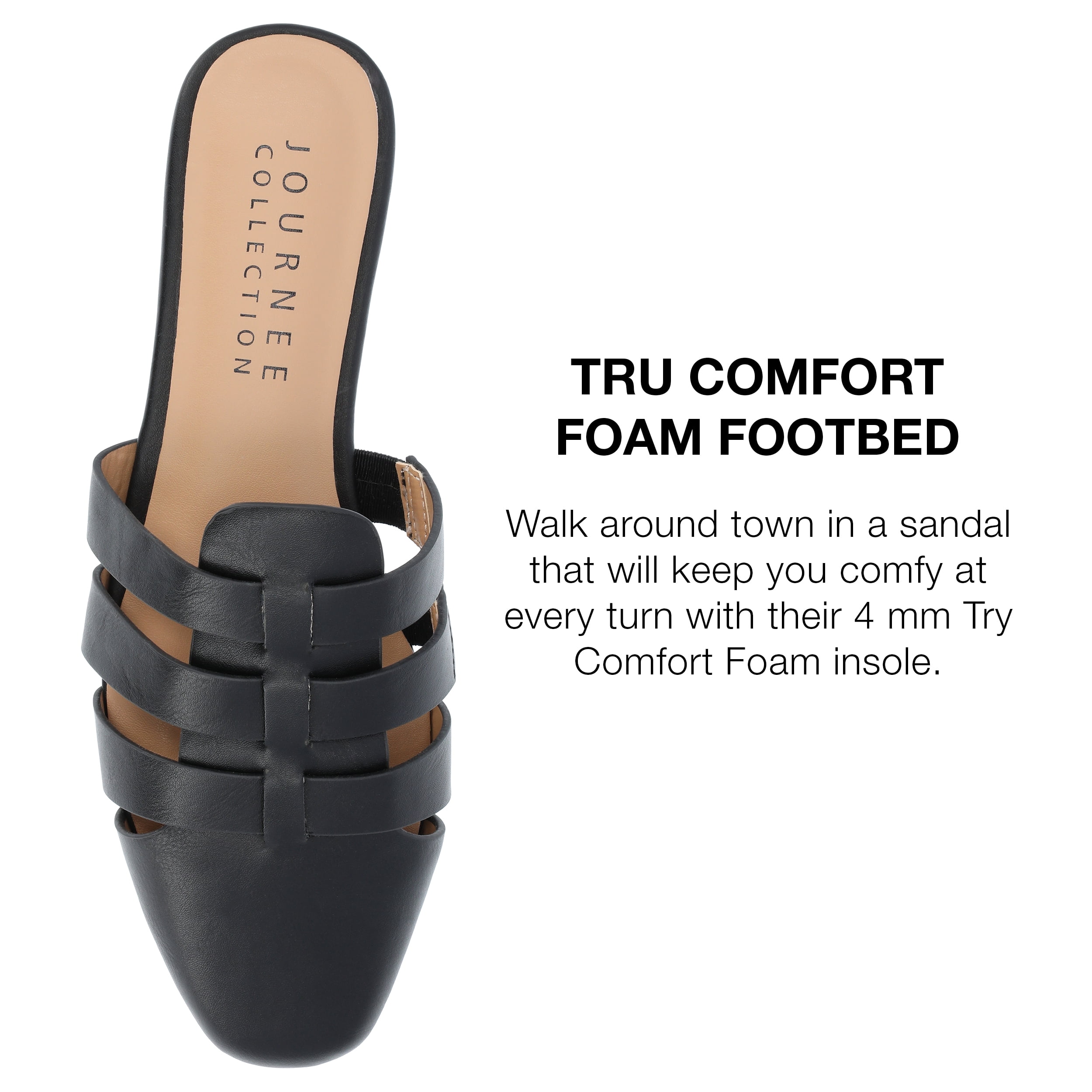 Journee Collection Womens Jazybell Mules Pointed Toe Loafers