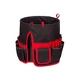 thumbnail image 4 of Bolsa de cubo para herramientas de jardín, bolsa de almacenamiento portátil para herramientas de jardinería, tela Oxford duradera para carpintería Sharpla Organizador de cubos, 4 of 8