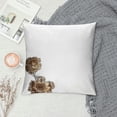 thumbnail image 2 of PHYHOO Brown and White Flowers Pillow Covers Packs  Vintage Brown Flowers Throw Pillowcase Linen Decorative Morden Floral Outdoor Cushion Cover for Patio Sofa Bedroom Indoor Outdoor Party, 2 of 5
