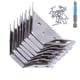 thumbnail image 1 of Brackets Triangulares Soporte Triangular Esquina 8/12 Piezas Acero Inoxidable Con Tornillos, 1 of 9