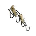 thumbnail image 2 of Tooarts Fish Wall Hook Soporte de pared de hierro de 4 ganchos colgantes decorativos Torni Abanopi Escultura de metal, 2 of 6
