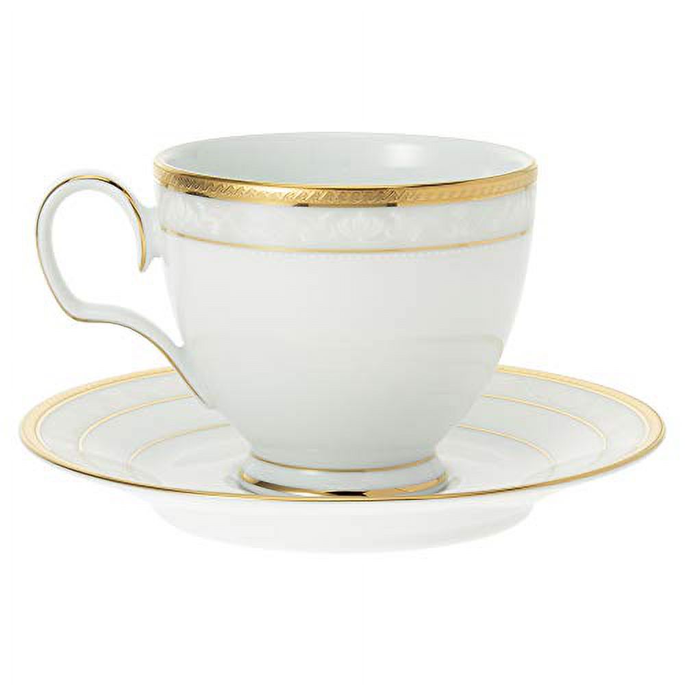 Noritake Noritake cup and saucer (pair set) (for coffee tea) 250cc Hampshire Gold 2 fine porcelain P91988/4335 - image 5 of 5