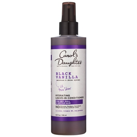Carol's Daughter Black Vanilla Leave In Conditioner For Dry, Dull or Brittle Hair, 8 fl oz