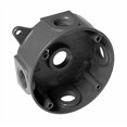 thumbnail image 2 of Bell Weatherproof 5361-6 Round Aluminum White Splice Box 4 In., 2 of 3