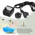 thumbnail image 2 of Submersible Pump  Ultra Quite Water Pump  Submersible Water Pump Ultra Quiet Submersible Water Pump With LED Light Fish Pond Aquarium Tank Fountain EU Plug, 2 of 8