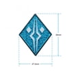 thumbnail image 3 of Star Wars Ahsoka Fulcrum Symbol Glitter Pin, 3 of 4