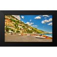 thumbnail image 2 of Bolokofsky, Ronald 14x10 Black Modern Framed Museum Art Print Titled - Positano Beach II, 2 of 5