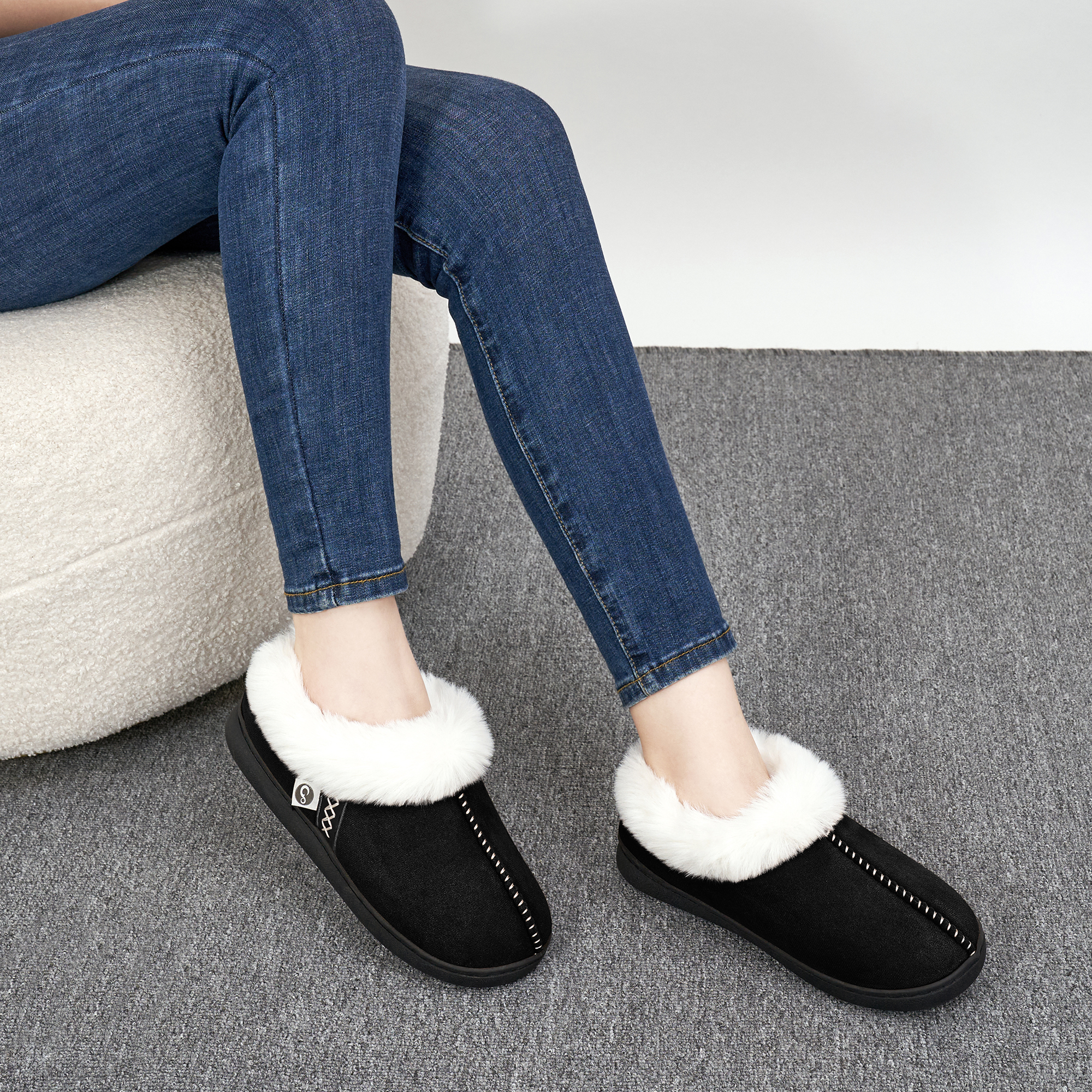 Ablanczoom Women's Memory Foam Loafer Slippers photo 6