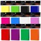 thumbnail image 1 of Fundas para cartas MEQHUO 1200 piezas 66 x 91 mm, 12 colores, 1 of 6