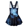 thumbnail image 5 of Uourmeti Cartoon Axolotl Galaxy Starry Swim Dress for Girls - Sleeveless One Piece Skirted Bathing Suit, Quick Dry & Stretchy for Beach Pool Vacation, 5 of 8