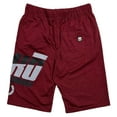 thumbnail image 3 of Ecko Unltd Men's Red Heather Marled Puff Print Activewear Shorts (Small, Red Marled), 3 of 4