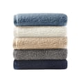 thumbnail image 2 of Pemberly Row Modern / Contemporary Velvet Binding Blanket in Blue, 2 of 6