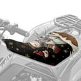 thumbnail image 4 of Uorisanigo ATV Seat Covers,Waterproof Cute Christmas Yeti Motorcycle Cushion Pad Compatible with Polaris Sportsman 570 450 850 & Polaris Scrambler 400 500 850 1000, 4 of 7