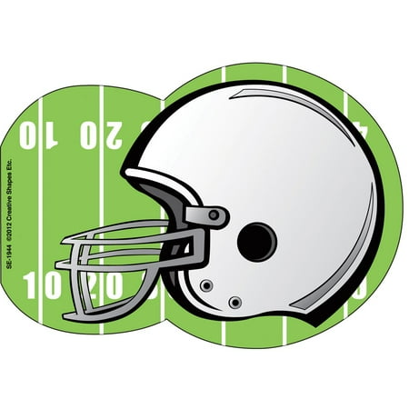 Creative Shapes Football Helmet Notepad