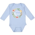 thumbnail image 3 of Inktastic I Love My Nana- Flower Circle Boys or Girls Long Sleeve Baby Bodysuit, 3 of 5