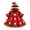 Santa, variant on OJSFQUFP Christmas Tree Porch Goose Outfits,Goose Statue Xmas Tree Outfit,Christmas Garden Goose Clothes Dress and Hat for 23" High Statue Xmas Holiday Patio Yard Decor