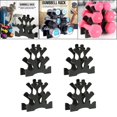 thumbnail image 1 of Estante estable DYNWAVEMX para mancuernas Soporte vertical de almacenamiento 3 niveles, 1 of 8