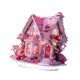 thumbnail image 5 of Adorno de acrílico con forma de cabaña de cerezo en flor Strade Fareast Limited decoración de mesa 18,5 cm x 20 cm, 5 of 8