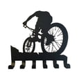 thumbnail image 1 of Bolsa Montado En La Pared, Diseño De Bicicleta De Montaña, Perchero, Gancho Para Ropa, Estante Colgante, Decoración Del Hogar Vogacara OD013183-00, 1 of 6
