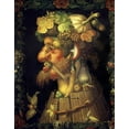 thumbnail image 2 of Arcimboldo, Giuseppe 26x32 White Modern Wood Framed Museum Art Print Titled - Autumn, 2 of 4