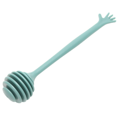 

Honey Dipper Honey Wand Stick Round Head Honey Spoon Stirrer PP Materials for Honey Pot Jar Containers 6.9inch Green 1