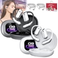 thumbnail image 1 of Circularcite Earbuds, Circularcite Bluetooth Earbuds, Circularite Earbuds, Circularite Ear Buds Touch Screen, 2025 New True Powerful Bluetooth 5.4 Open Ear Earbuds, Ipx5 Waterproof (Sliver+Gray), 1 of 8