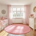 thumbnail image 6 of Shag Area Rugs for Living Room 9'(Round), Soft and Fluffy Shaggy Carpet for Pets, Machine Washable Floor Rugs for Living room, 6 of 8