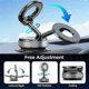 thumbnail image 3 of Strong Magnetic Car Phone Holder Mount Vacuum Adsorption Manual Suction Cup 360 Rotating Folding Phone Holder for Smartphones Wall Lazy Phone Bracket, 3 of 5