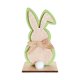 thumbnail image 5 of Adorno decorativo de conejito de Pascua, artesanía, escritorio, pasillo, suministros para fiestas, interior, conejo Verde, 5 of 9