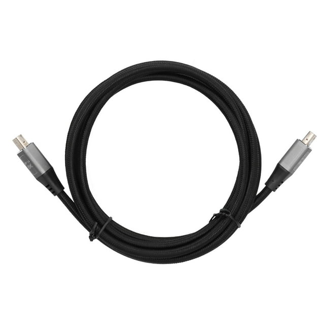 Câble Mini Display Port, Câble Audio Vidéo 8K à 60Hz Durable HD pour Ordinateur Portable