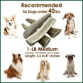 thumbnail image 4 of Deluxe Naturals 1-Pound Medium Elk Antler Dog Chews, Natural Long-Lasting Chew Treat for Small and Medium Dogs, 4 of 10
