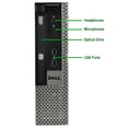 thumbnail image 4 of Restored Dell OptiPlex 990 Ultra Small USFF Computer PC (Intel Core i5 Processor, 8GB Ram, 256GB SSD, BTO Wireless Keyboard & Mouse, Wifi & Bluetooth, New Bto 23.8" Monitor, 1080p Webcam) Windows 10 (Refurbished), 4 of 8