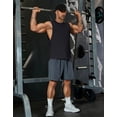 thumbnail image 4 of COOFANDY Workout Shirts for Men Sleeveless Cut Off Cotton Shirt Training Athletic Regular Fit Summer Tank Tops, 4 of 6