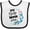 White and Black, variant on My Gigi Loves Me Girls Girls Baby Bib