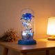 thumbnail image 4 of YiJuHui Preserved Rose in Glass Dome with LED Light, Real Rose Night Light, Romantic Gift for Valentine's Day Anniversary, Illuminated Flower Display for Home Decor, 4 of 7