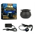 thumbnail image 1 of 1/2/5PCS Halloween Witch Jar LED Fogger Maker Witch Cauldron Color Changing Atomize Lamp Halloween Dress Up Prop Festive, 1 of 5