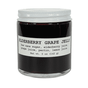 Elderberry Grape Jelly, 5 oz - Craft, Gourmet, Unusual Jams & Jellies Made in West Virginia, USA