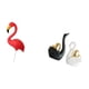 thumbnail image 5 of Figura Decorativa De Cisne Flamenco Para Jardín, Ideal Para La Primavera Y Las Fiestas. Perfecta Para Manualidades, Decoración De Mesa, Accesorios De Hadas, Entrada O Estantería., 5 of 8