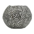 thumbnail image 2 of A&B Home  16-inch Aluminum Coral Round Ball Vase, 2 of 5