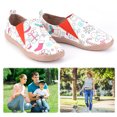 thumbnail image 1 of Zapatos Cómodos para Barcos Informales Lona Mocasines Navideños Mujer Antideslizantes Transpirables Punta Redonda Viajes Al Aire Libre, 1 of 9