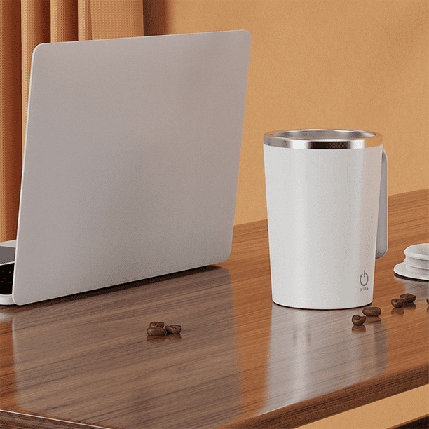 Acheter Tasses électriques Automatiques à Agitation Automatique De 400ml, Tasse à Café Intelligente En Acier Inoxydable, Tasse à Mélanger, Verres à Boisson, Cadeau