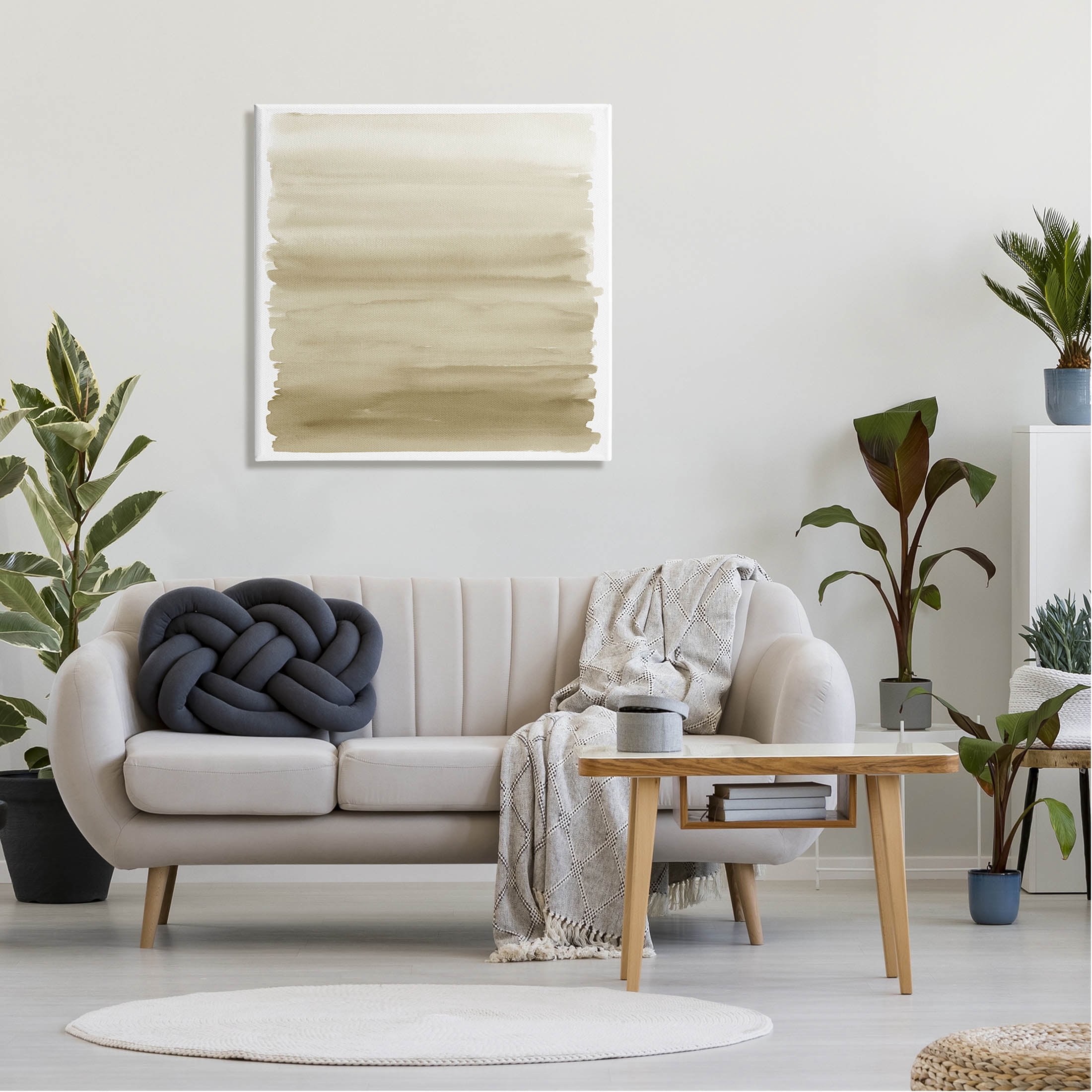 Stupell Industries Modern Ochre Gradient Graphic Art Gallery Wrapped Canvas Print Wall Art, Design by Allie Corbin