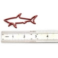 thumbnail image 2 of 2Pc Hollow Fish Shark Emblem Premium Car Badge Sticker Fender Boot Fender Boot Trunk For Chevrolet Camaro Corvette, 2 of 6