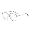 thumbnail image 5 of Women Square Photochromic Gray Oversized Gray Reading Glasses 1.75 Men Anti-Blue Light Ultra-Light Readers 1.75 Strength (Photochromic Gray), 5 of 7