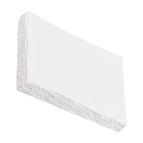 Cotton Watercolor Paper Sheets Deckle Edges for Crafting and Painting
