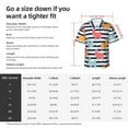 thumbnail image 4 of Picia Colorful Llama Gentle Cotton Regular Fit Short Sleeve Casual Hawaiian Shirt for Men-, 4 of 9