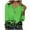 Green, variant on Womens Halloween Long Sleeve V Neck Shirts Fall Halloween Fashion Skull Graphic Length Sleeve Top Spooky Season Tees Blue M