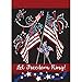 thumbnail image 3 of Let Freedom Ring Flags Patriotic Night Sky 13 x 18 Rectangular Small Garden Flag, 3 of 3